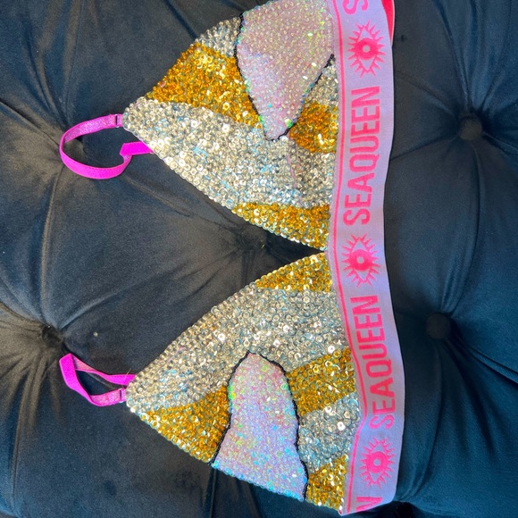 Seaqueen 2 piece high waist bathing suit! - Picture 3 of 7